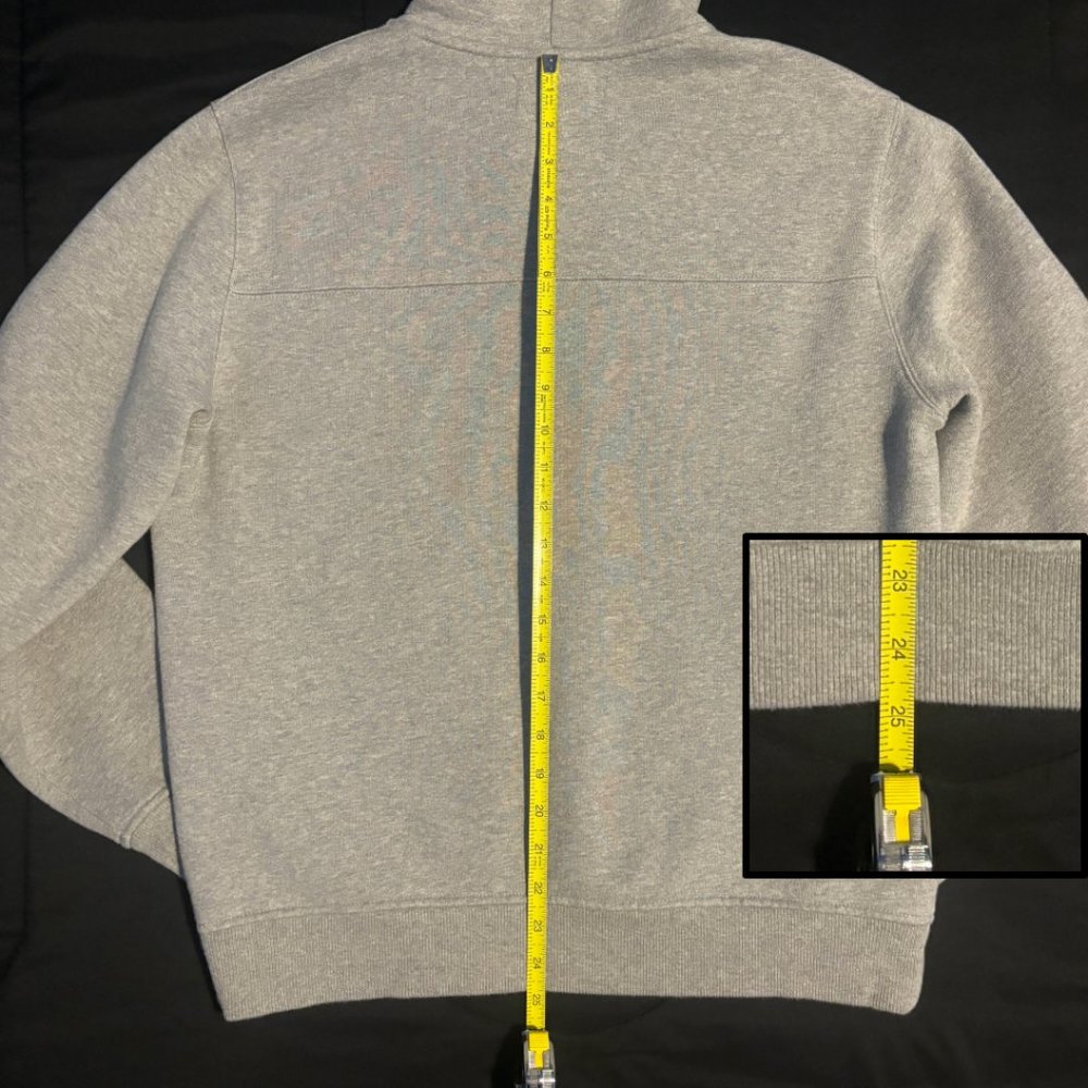 Everlane 365 Fleece Grey Hoodie size Medium in Very Good condition! - Picture 6 of 10